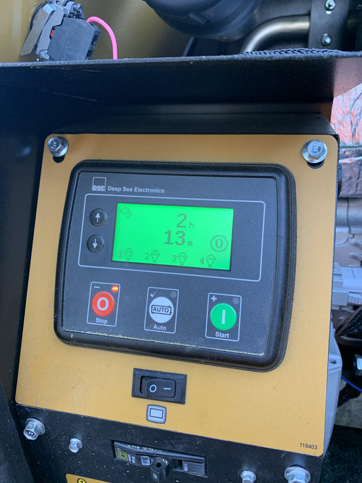 2022 Allmand NLV3GR (4) LED Light Fixture 350W, 23' Vertical Mast, 3kW Prime, Towable, Deep Sea L401, Leveling Jacks, Yanmar T4F 5.8hp