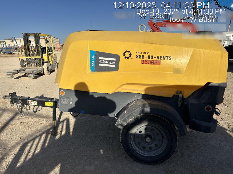2023 ATLAS COPCO XAS188 CWK