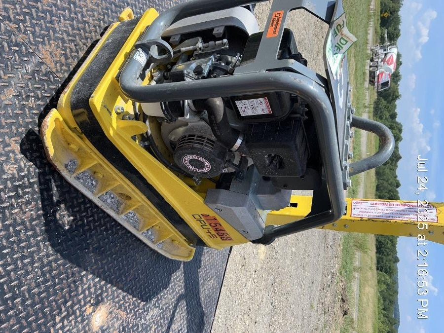 2020 Wacker Neuson DPU4545HEH Walk Behind Reversible Plate Compactor, Diesel