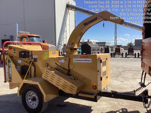 2022 VERMEER BC1000XL Diesel
