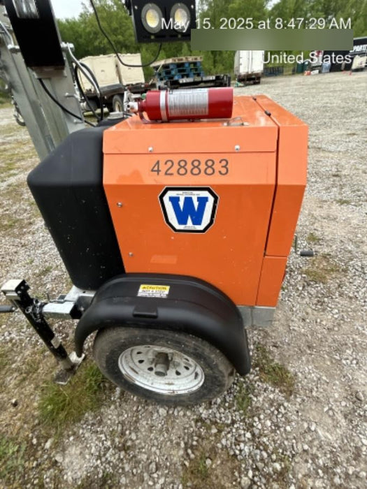 2024 Wanco WLTT-4MM4K Diesel, Deep Sea Controller, Shore Power Plug, Auto Start, (4) 350W LED Floodlights, 4kW Generator, 60 Gal Fuel Tank, 2" Ball, T3