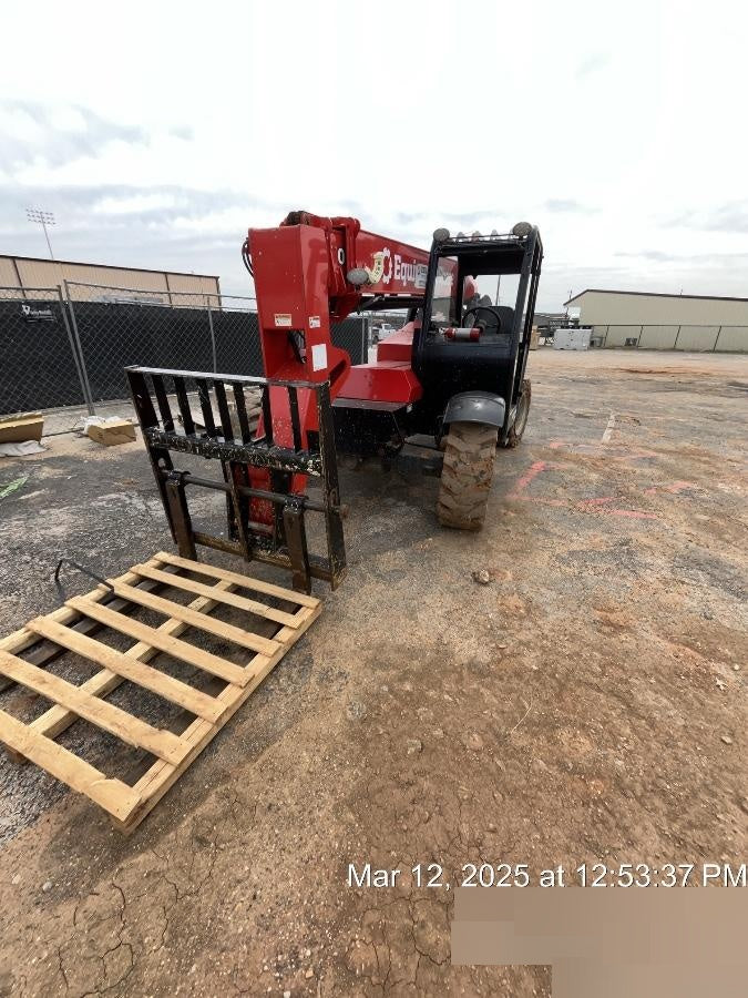 2019 Manitou MTA6034 Manitou MTA6034 Canopy, LED Work Lights, Solid Tires, Beacon, Auxiliary Hydraulics w/48" Carriage and 48" Forks