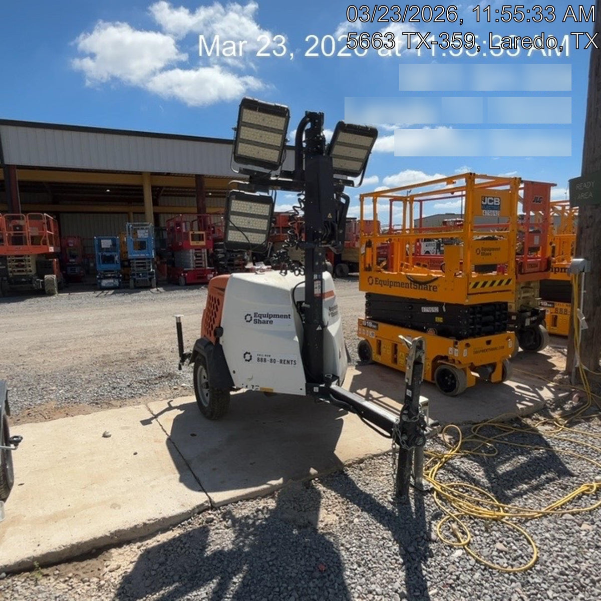 2023 Generac MLT2 Diesel, Flex Switch 120V Input, Powerzone Controller, 
(4) 320W LED Lights, 4kW Generator, 39.9 Gal Fuel Tank, 2" Ball, T3