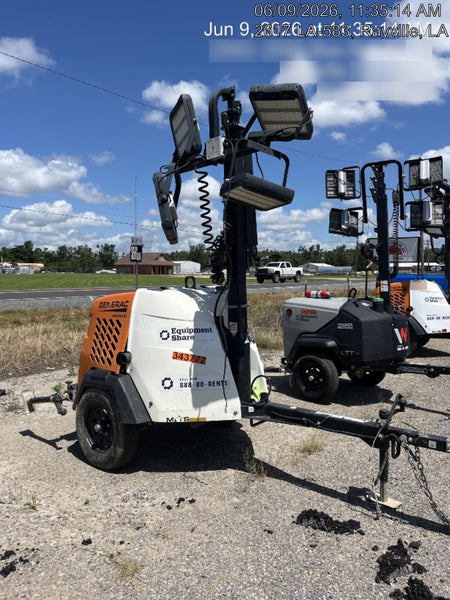 2023 Generac MLT2 Diesel, Flex Switch 120V Input, Powerzone Controller, (4) 320W LED Lights, 4kW Generator, 39.9 Gal Fuel Tank, 2" Ball, T3