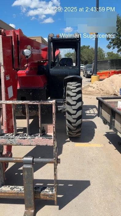 2019 Manitou MTA8044 74hp T4F, Open ROPS, Cab and Boom LED work lights, Auxiliary Hydraulics, Solid Tires, Amber strobe, Lift Hook 66" Carriage, 60" Forks