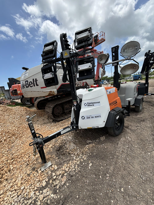 2024 Generac MLT2 Diesel, Flex Switch 120V Input, Powerzone Controller, 
(4) 320W LED Lights, 4kW Generator, 39.9 Gal Fuel Tank, 2" Ball, T3