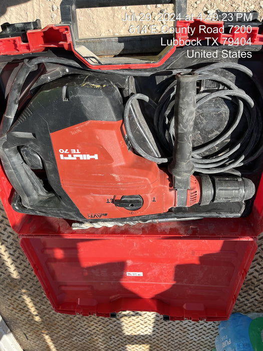 2019 HILTI TE 70-AVR