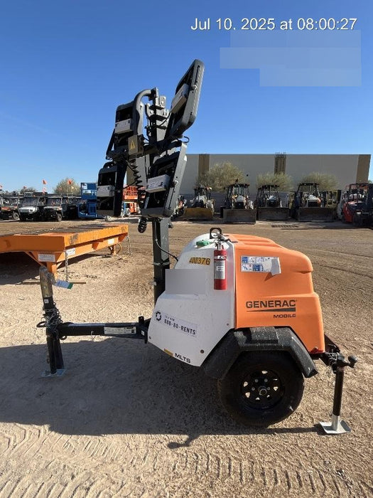 2024 Generac MLT2 Diesel, Flex Switch 120V Input, Powerzone Controller, 
(4) 320W LED Lights, 4kW Generator, 39.9 Gal Fuel Tank, 2" Ball, T3