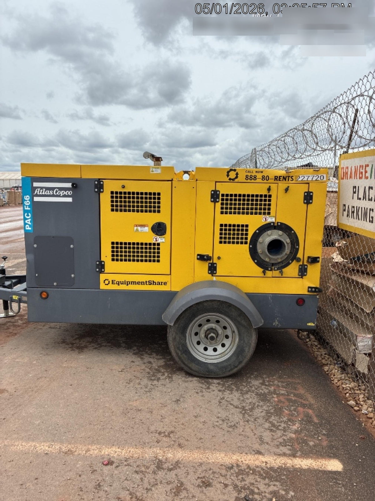 2022 ATLAS COPCO PAC F66 KD-S