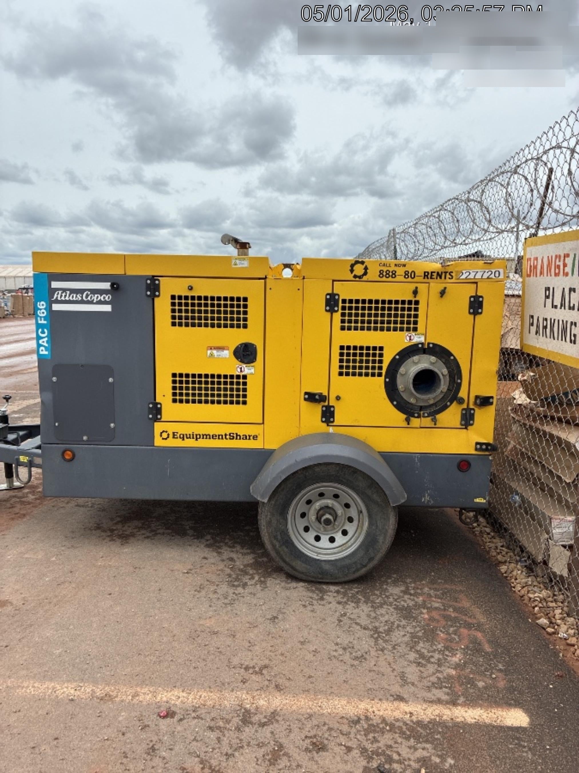 2022 ATLAS COPCO PAC F66 KD-S