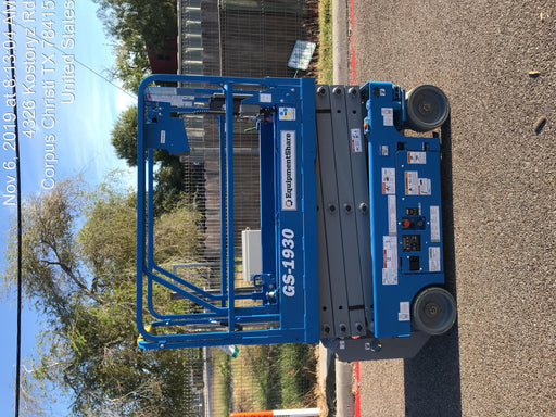 2019 Genie GS-1930 Fixed rails with chain Entry