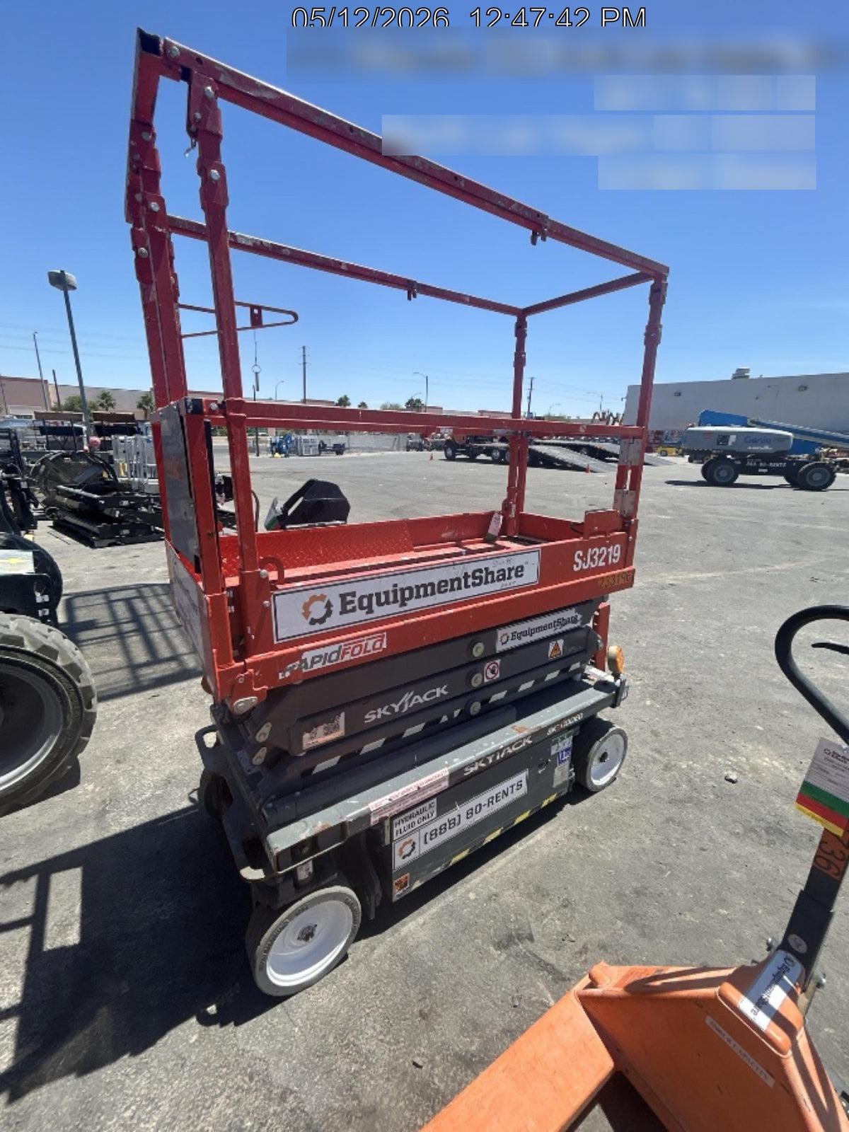 2022 SKYJACK SJ3219