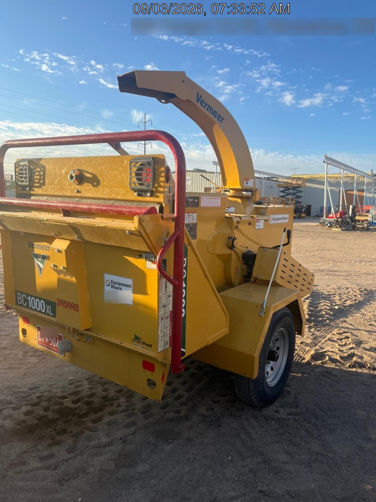 2023 VERMEER BC1000XL Gas