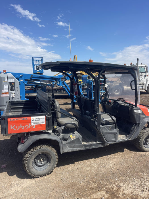 2022 Kubota RTV-X1140W-H Plastic Canopy, Windshield Acrylic Clear, LED Strobe Light, Wire Harness Kit, Back up Alarm