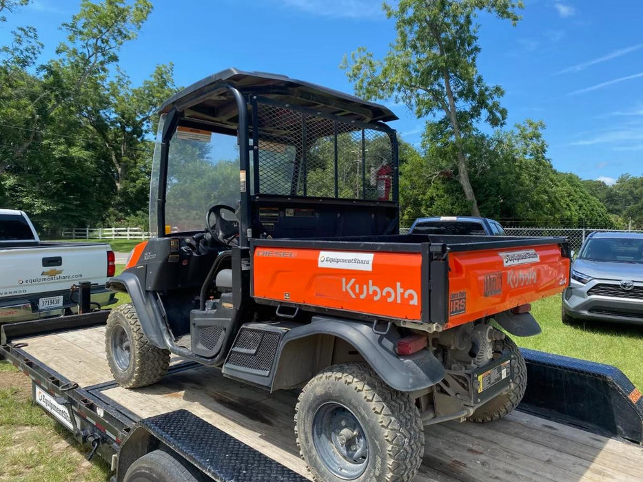 2020 Kubota RTV-X900 4wd Utility Cart, Diesel, 2 Seat, LED Strobe, Windshield Tempered Glass, Plastic Canopy, Wire Harness Kit, Backup Alarm