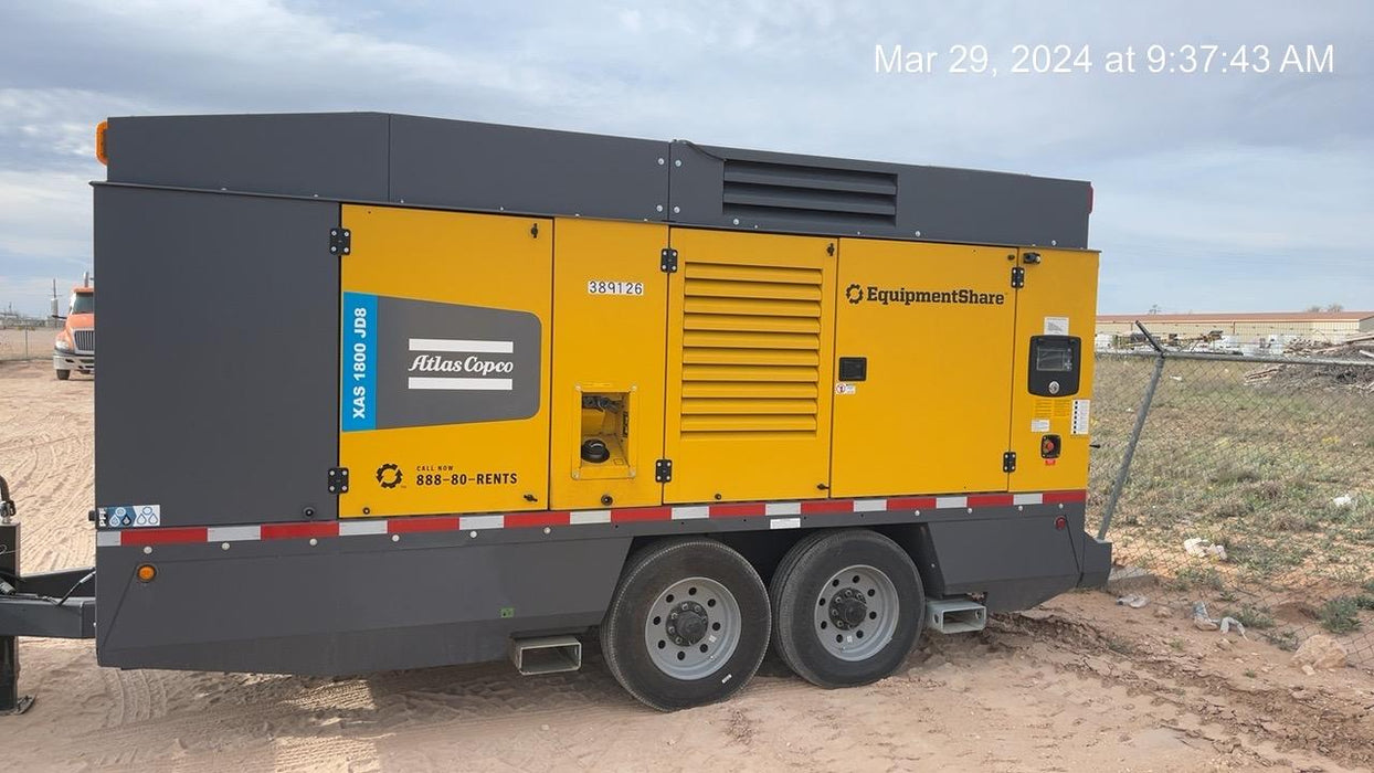 2024 ATLAS COPCO XAS 1800
