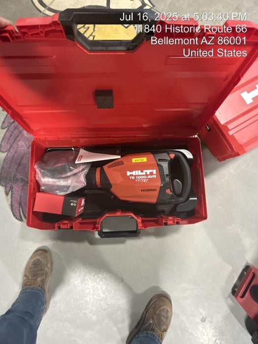 2025 HILTI TE 1000-AVR