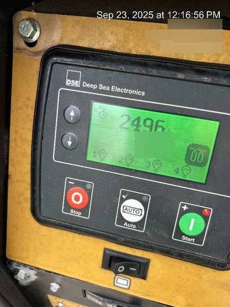 2021 Allmand NLV3GR (4) LED Light Fixture 350W, 23' Vertical Mast, 3kW Prime, Towable, Deep Sea L401, Leveling Jacks, Yanmar T4F 5.8hp