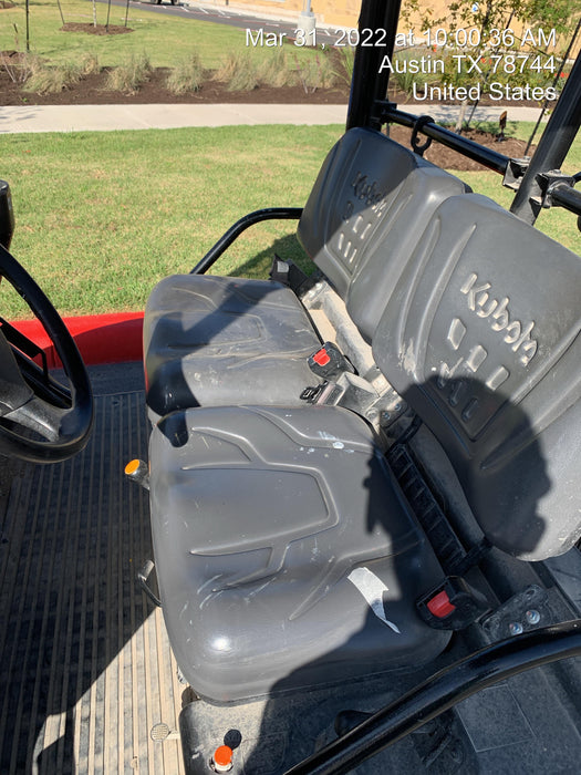 2020 Kubota RTV-X1140WL-A 4WD, LED Strobe, Windshield Acrylic Clear, Plastic Canopy, Wire Harness Kit, Backup Alarm, Bed Liner