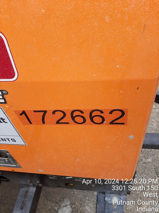 2021 Lincoln Electric Vantage 322 Vantage 322 Ready Pak 3 w/ Decals, ORANGE (includes trailer, cable rack, fender light kit) NO Telematics