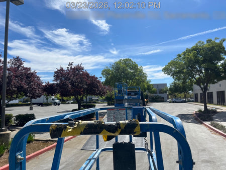 2019 Genie GS-1930 Half Height Swing Gate, 800W Inverter