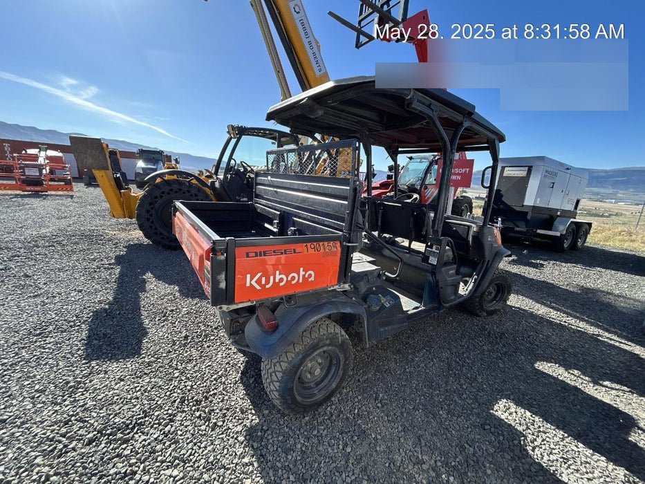 Kubota RTV-X1140W-H Plastic Canopy, Windshield Acrylic Clear, LED Strobe Light, Wire Harness Kit, Back up Alarm