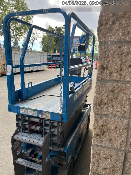 2020 Genie GS-1930 Fixed rails with chain entry gate - Pre A92.20, 800W Inverter