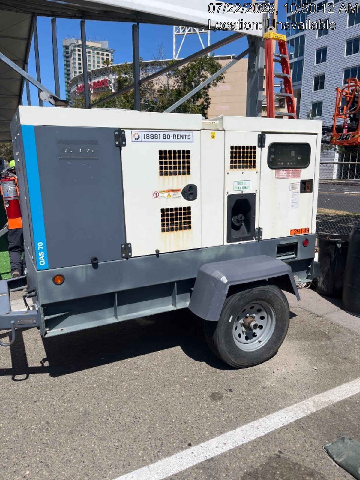 2020 ATLAS COPCO QAS 70