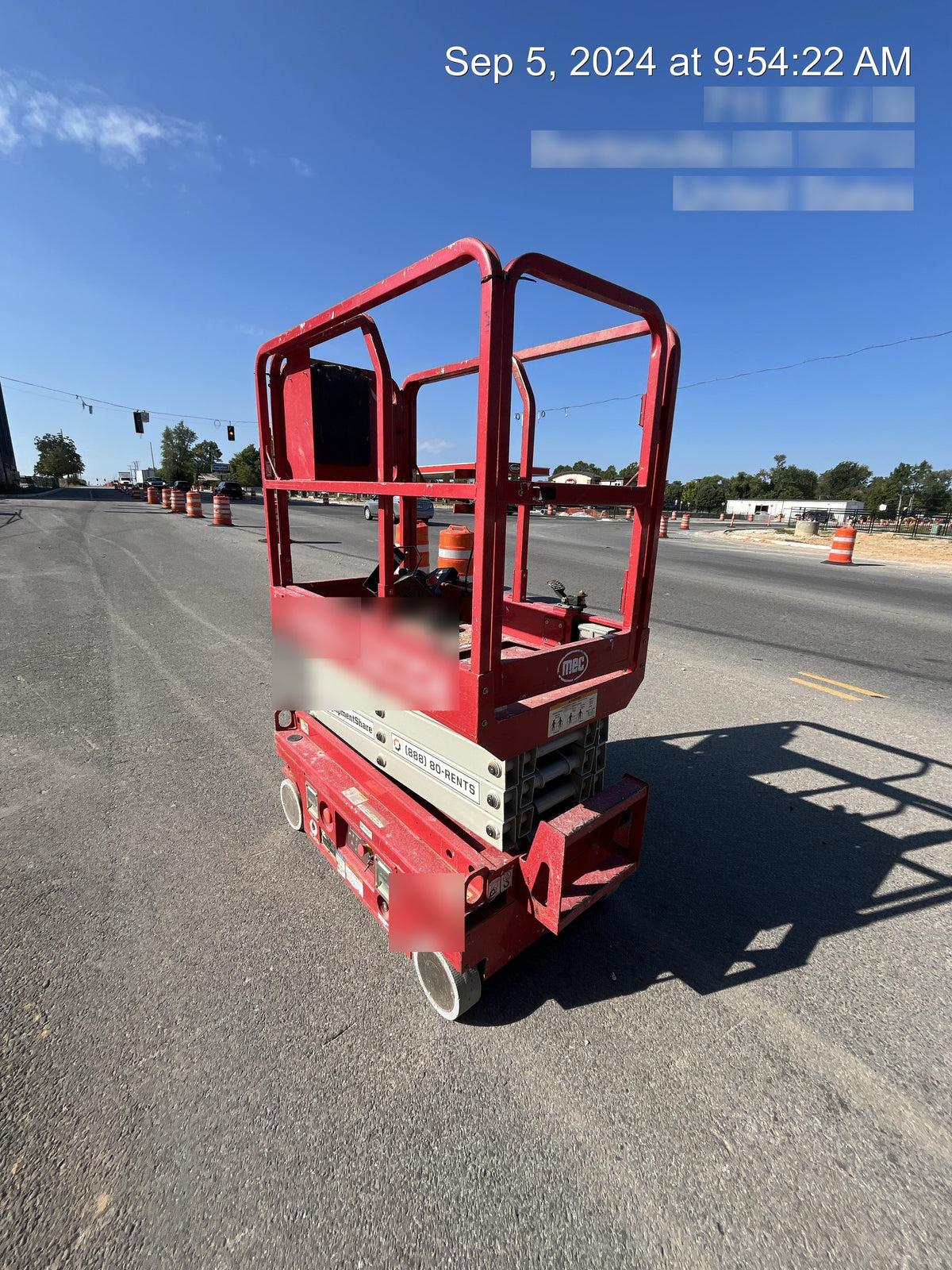 2019 MEC 1330SE Motion Alarm, Beacon, Includes MachineLink keypad and telematics device