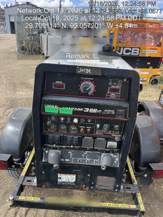 2021 Lincoln Electric Vantage 322 Ready Pak 3