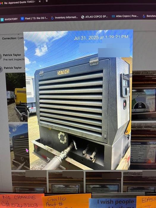 2023 ATLAS COPCO XAS 850