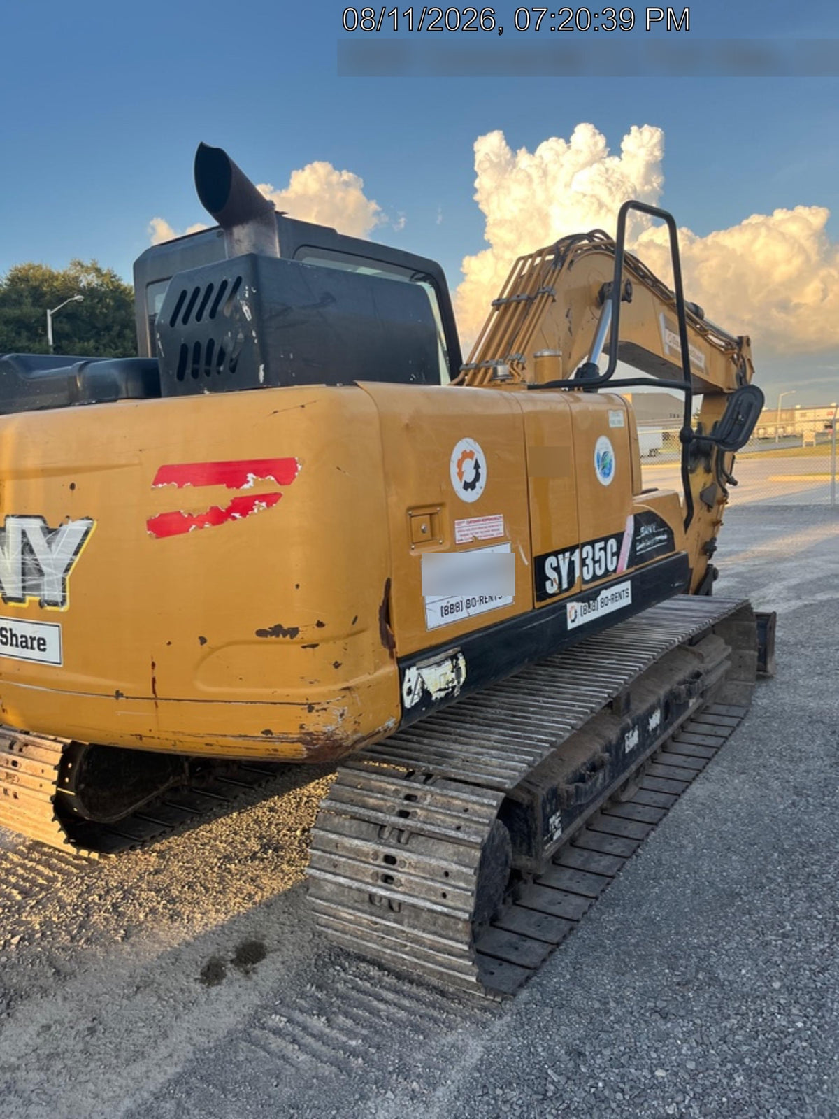 2019 SANY SY135C