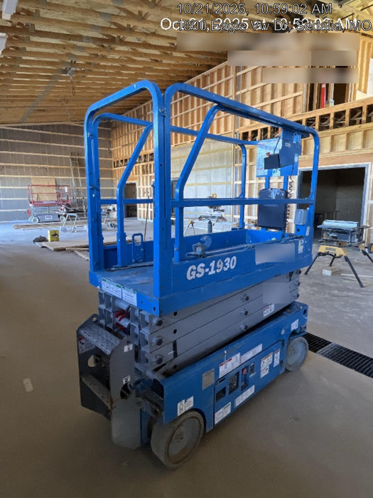 2020 Genie GS-1930 Fixed rails with chain entry gate - Pre A92.20