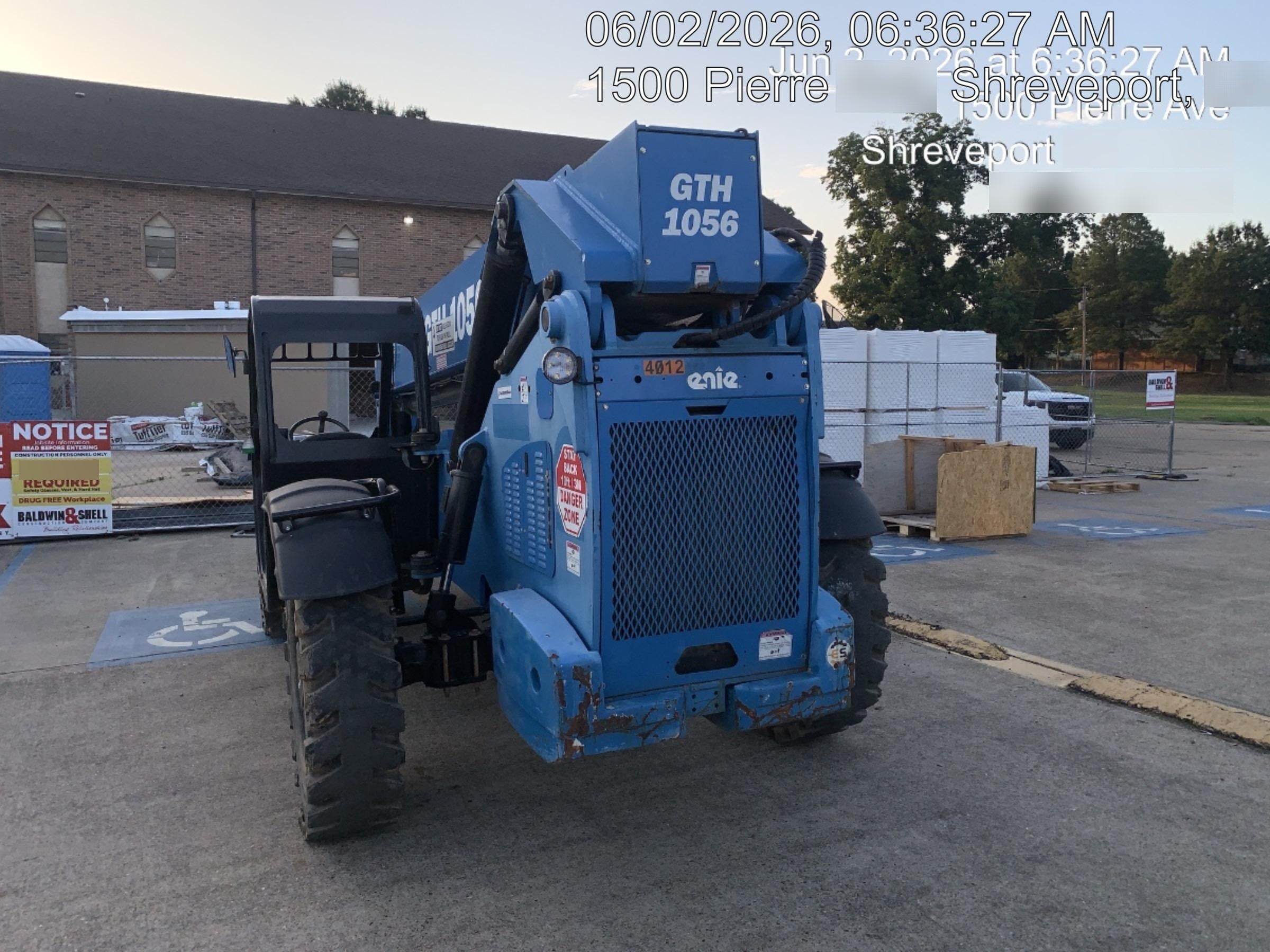 2017 GENIE GTH-1056