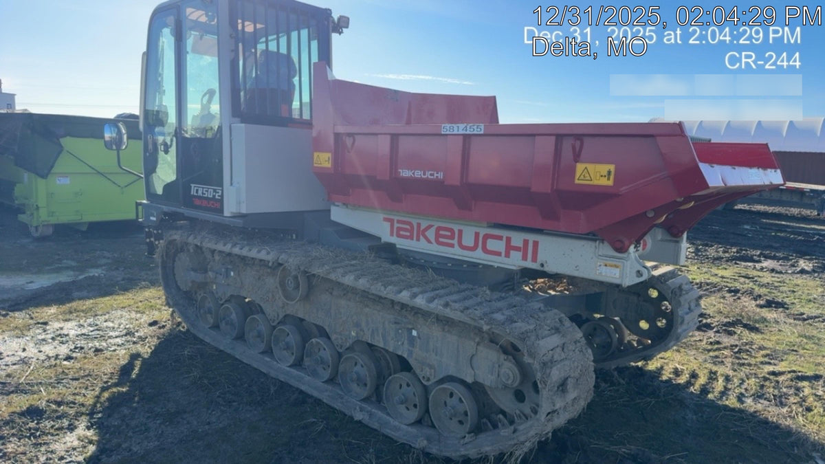 2025 TAKEUCHI TCR 50-2CR