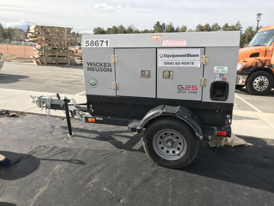 2020 WACKER NEUSON G25