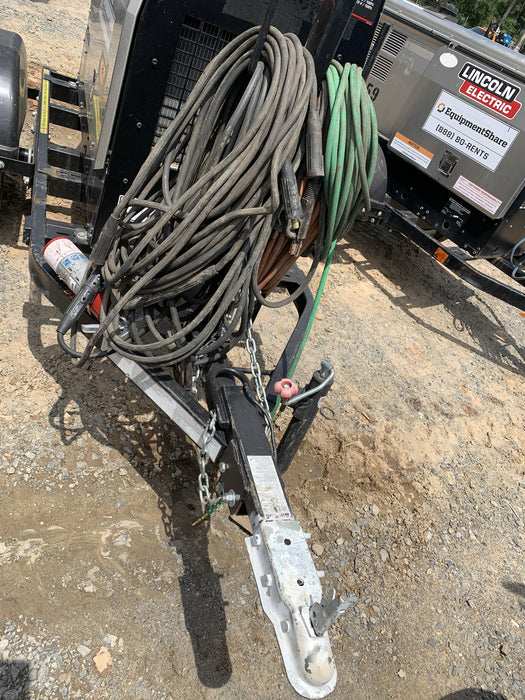 2019 Lincoln Electric Vantage 322 Ready-Pak 3, Two Wheel Trailer, Fender and Light Kit, Cable Rack