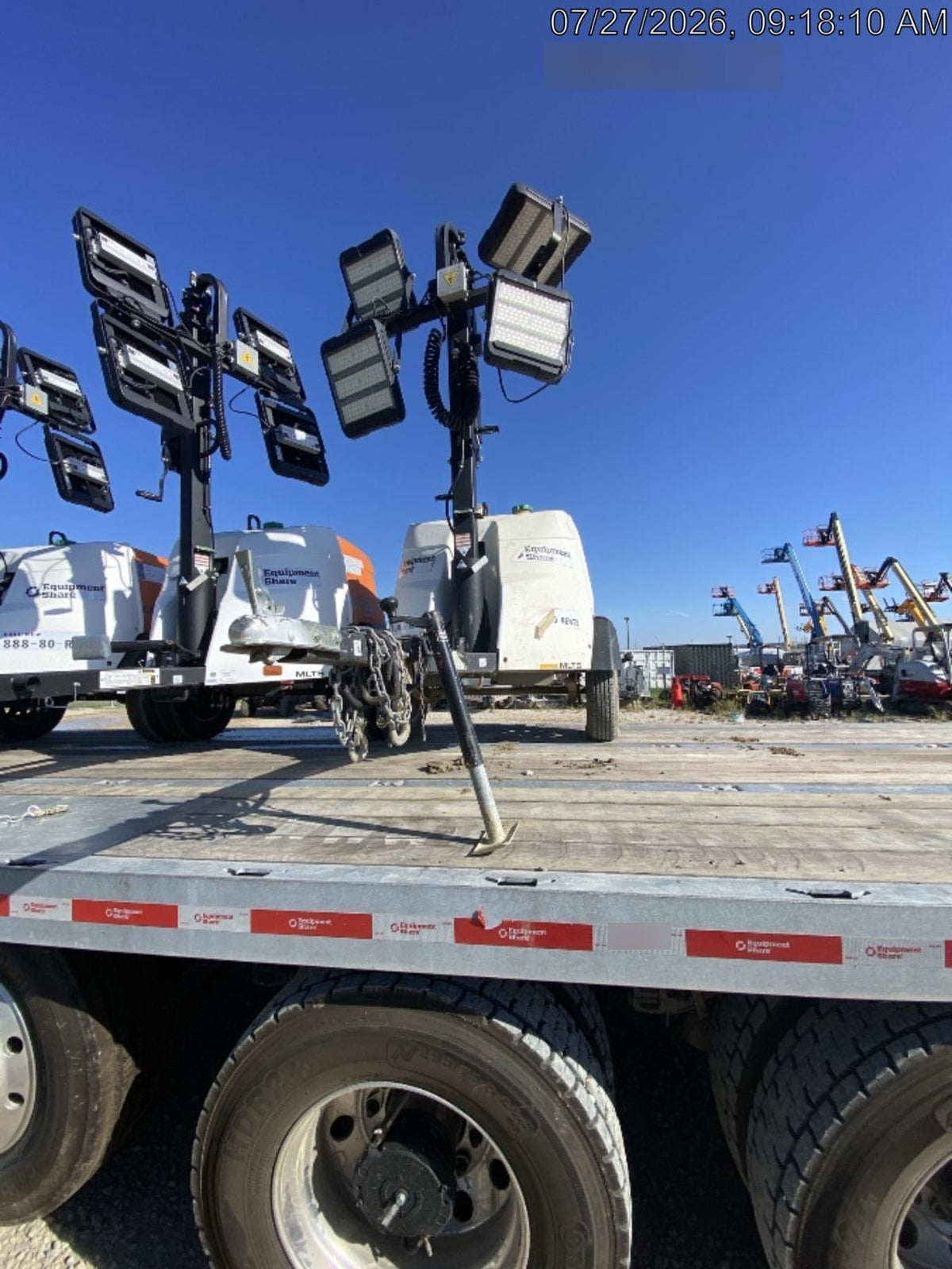 2023 Generac MLT2 Diesel, Flex Switch 120V Input, Powerzone Controller, (4) 320W LED Lights, 4kW Generator, 39.9 Gal Fuel Tank, 2" Ball, T3