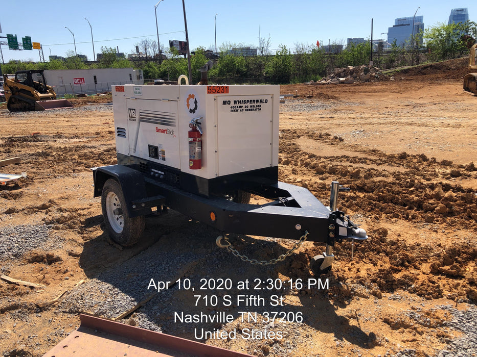 2019 Multiquip DLW400ESA4 Dual Pack, Trailer Mounted