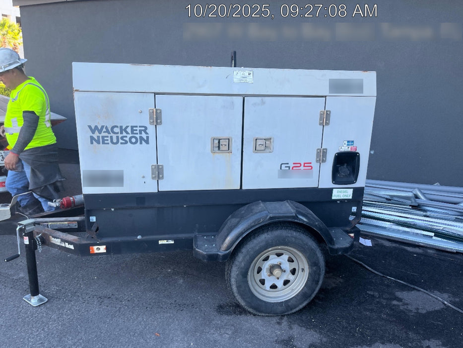 2018 WACKER NEUSON G25
