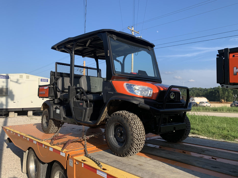 Kubota RTV-X1140W-H 4WD, LED Strobe, Windshield Acrylic Clear, Plastic Canopy, Wire Harness Kit, Backup Alarm