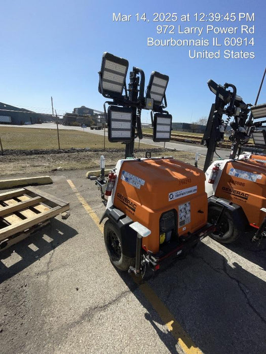 2024 Generac MLT2 Diesel, Flex Switch 120V Input, Powerzone Controller, 
(4) 320W LED Lights, 4kW Generator, 39.9 Gal Fuel Tank, 2" Ball, T3