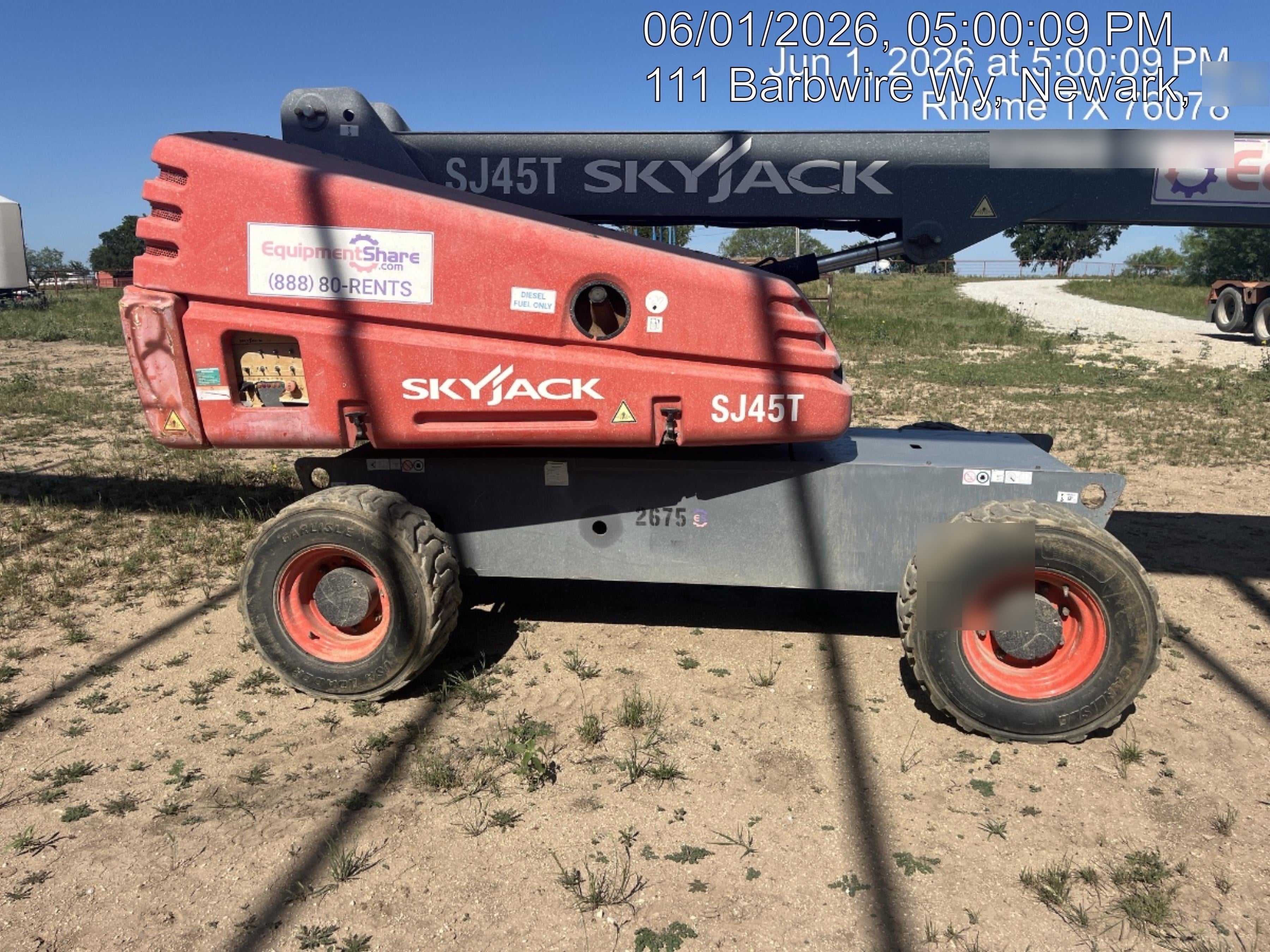 2017 SKYJACK SJ45T+