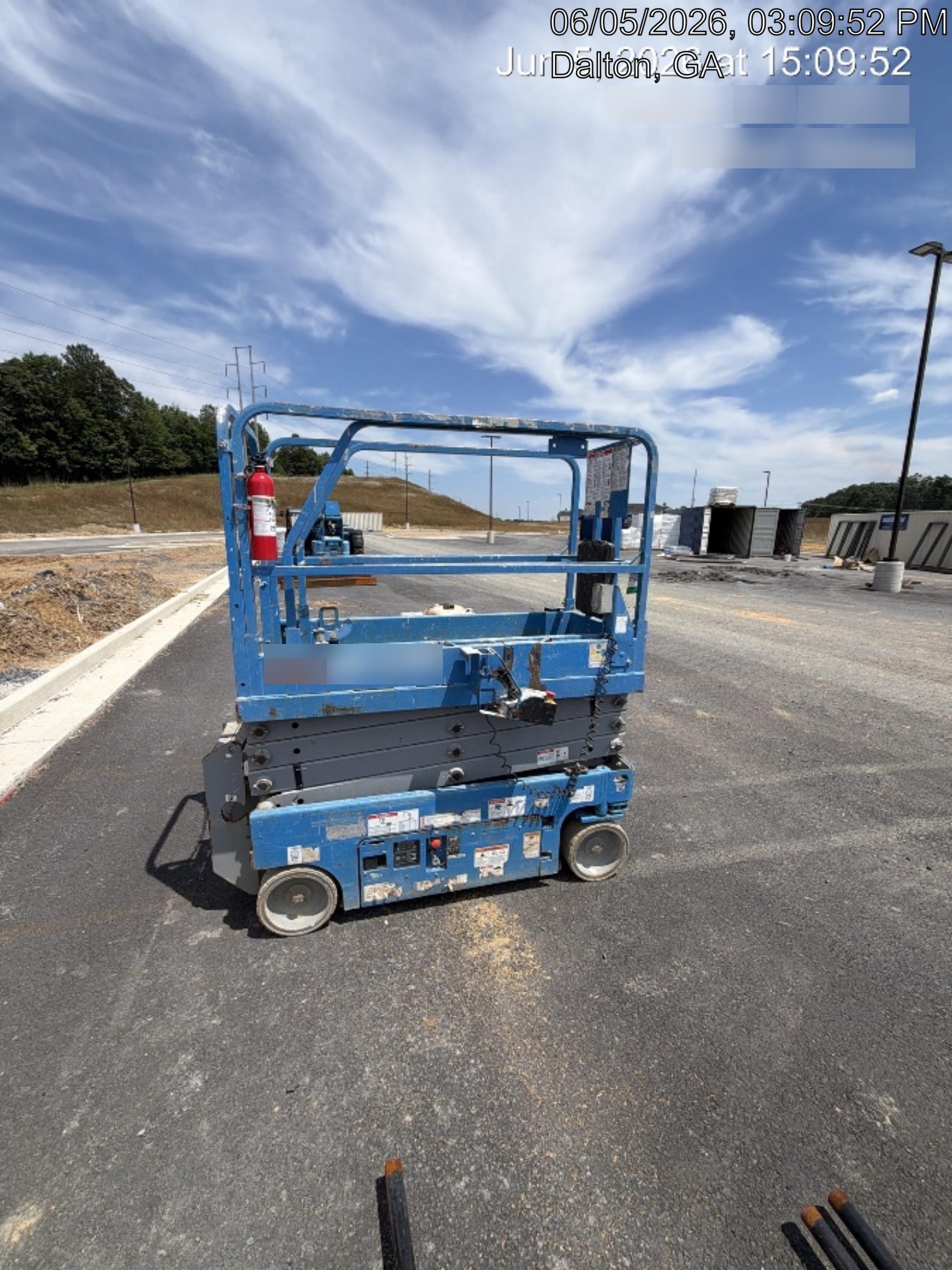 2019 Genie GS-1930 Fixed Rails with Chain Entry