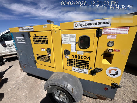 2020 ATLAS COPCO PAS 150 HF CS Enclosed