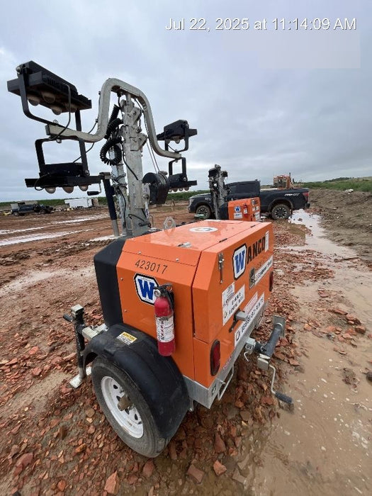 2024 Wanco WLTT-4MM4K Diesel, Deep Sea Controller, Shore Power Plug, Auto Start, (4) 350W LED Floodlights, 4kW Generator, 60 Gal Fuel Tank, 2" Ball, T3