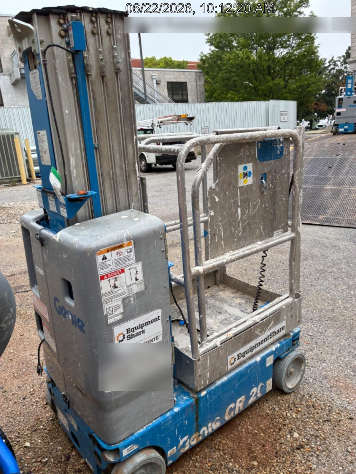 2019 GENIE GR-20