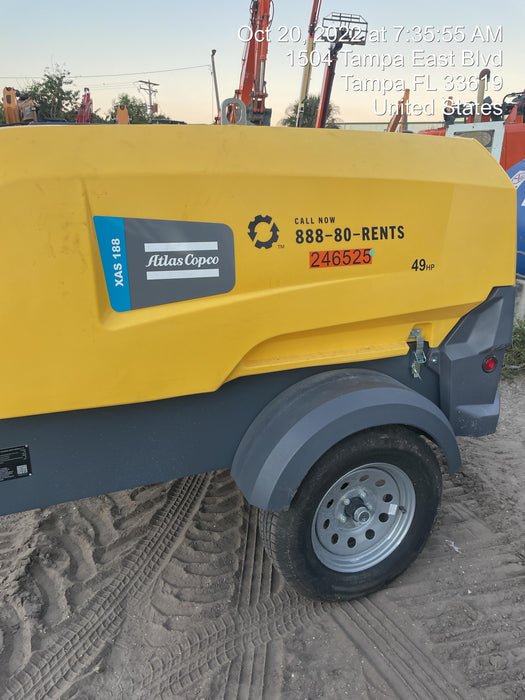 2022 ATLAS COPCO XAS188 CWK