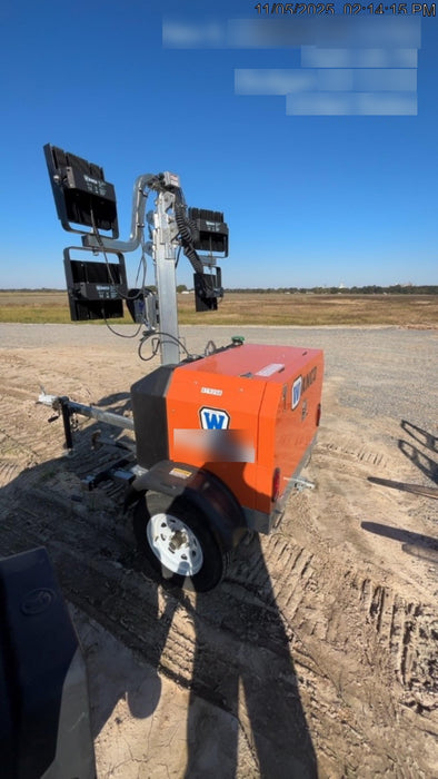 2024 Wanco WLTT-4MM4K Diesel, Deep Sea Controller, Shore Power Plug, Auto Start, (4) 350W LED Floodlights, 4kW Generator, 60 Gal Fuel Tank, 2" Ball, T3