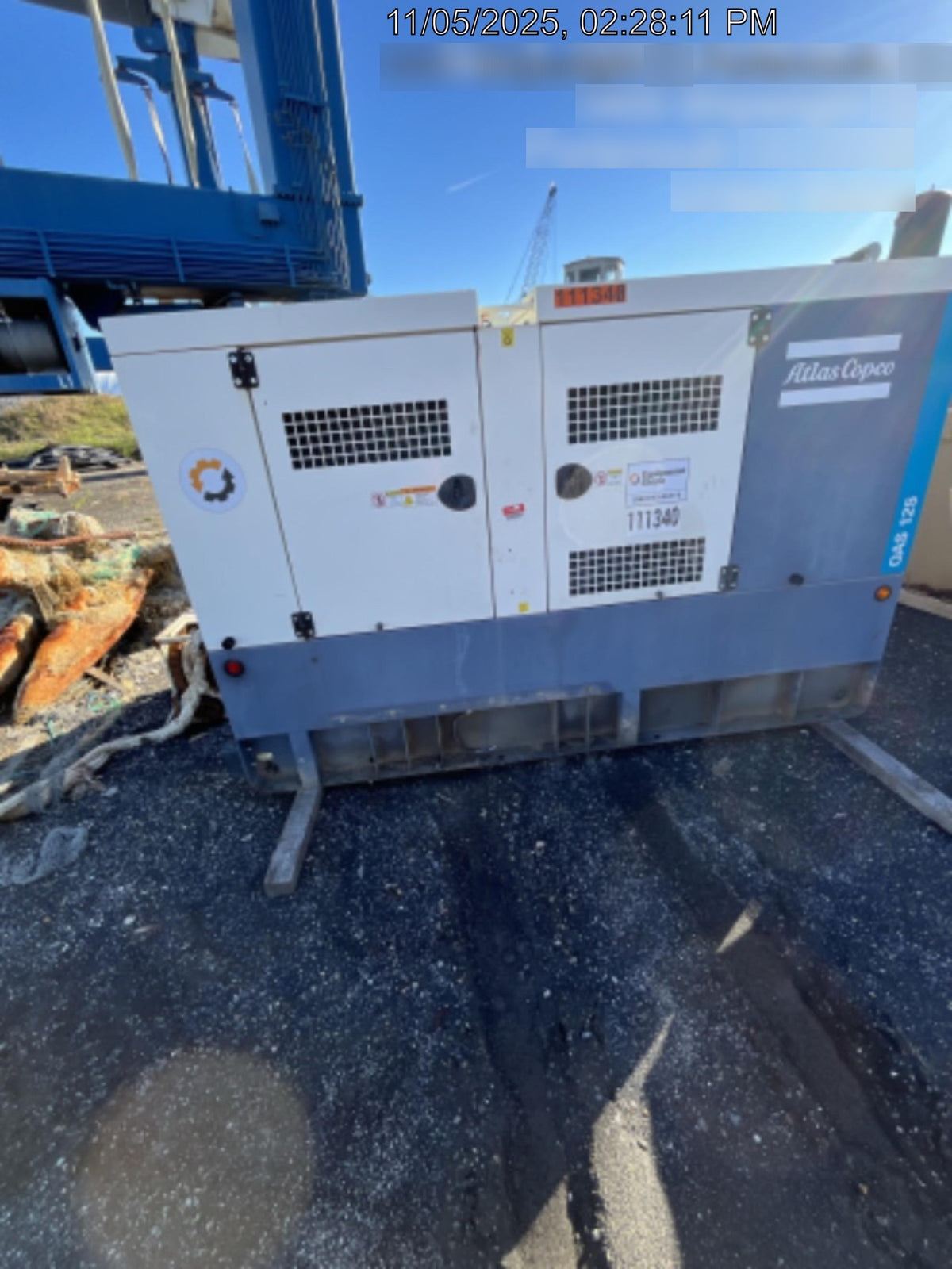 2020 ATLAS COPCO QAS 125